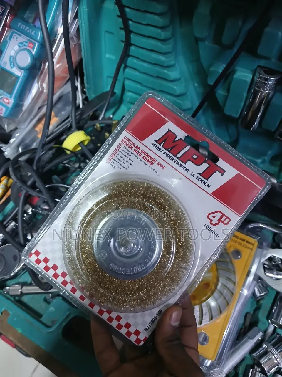 MPT 4-Inch (100 Mm) Circular Grinding Wire Brush