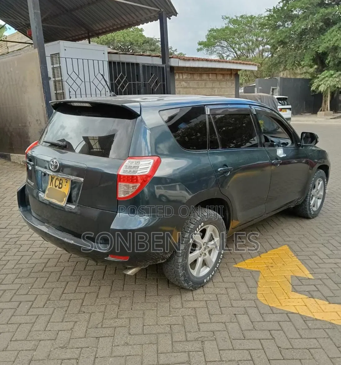 Toyota Vanguard 2008 Blue
