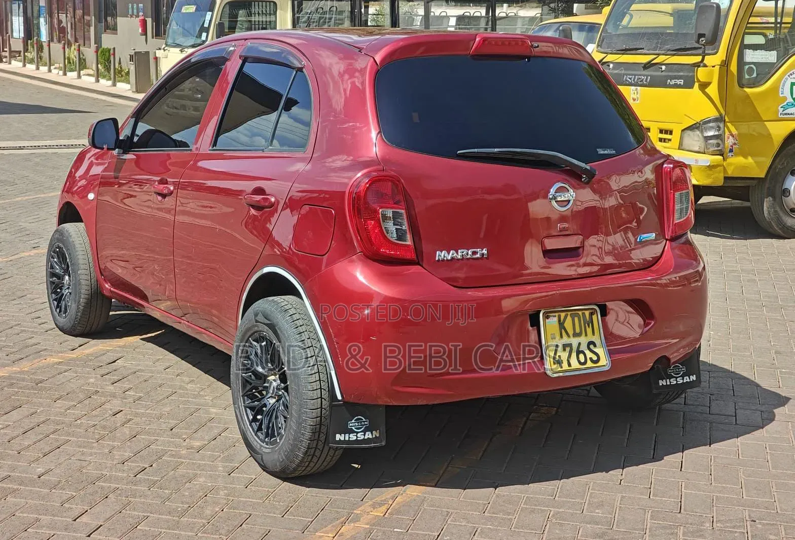Nissan March 2015 Red