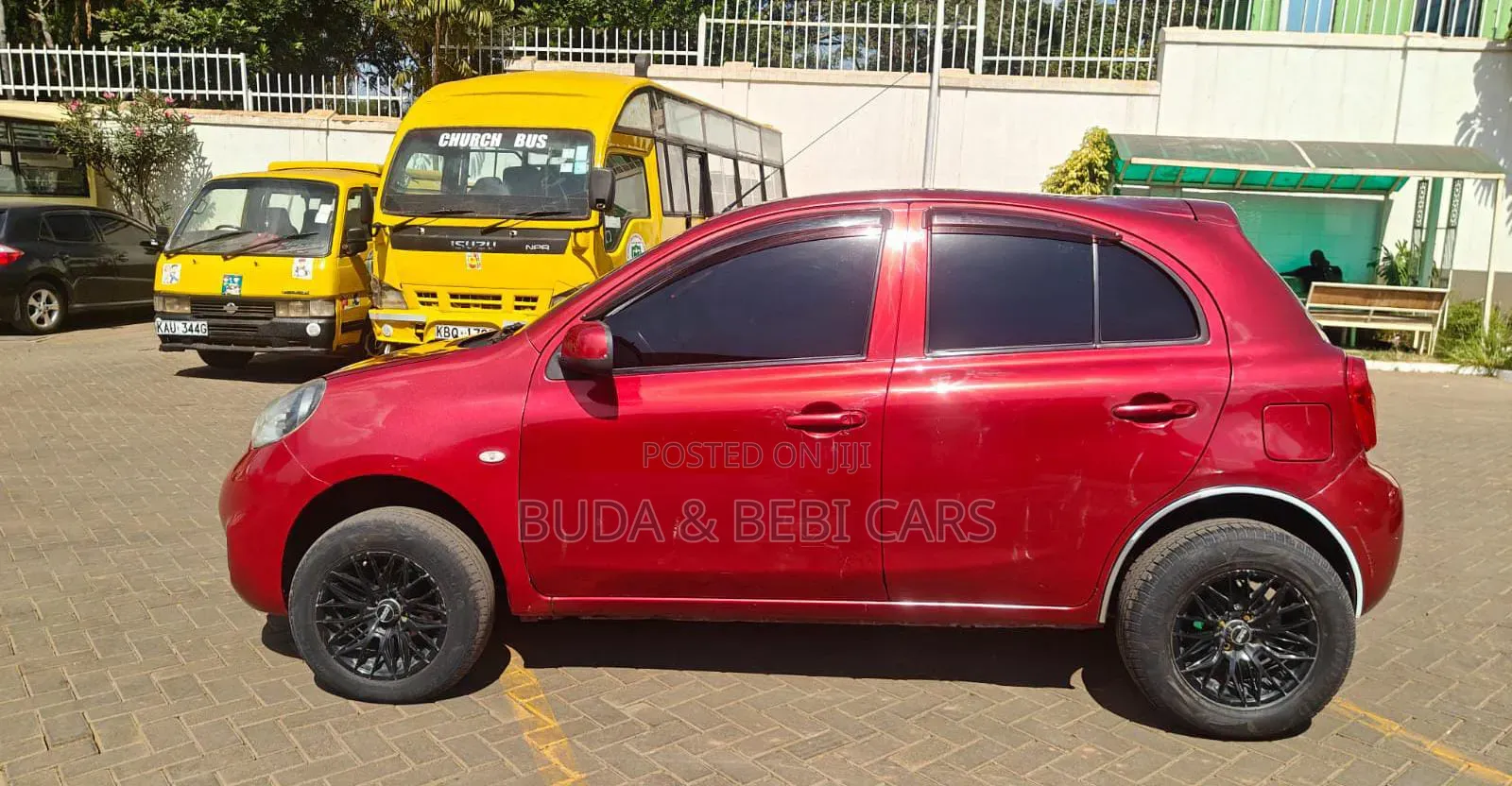Nissan March 2015 Red