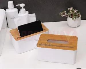 High Quality Tissue Box Holder With Bamboo Lid – Cr