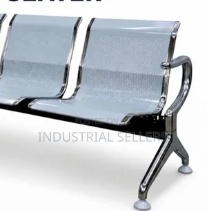 Strong and Stable Metal Bench 3 Seater
