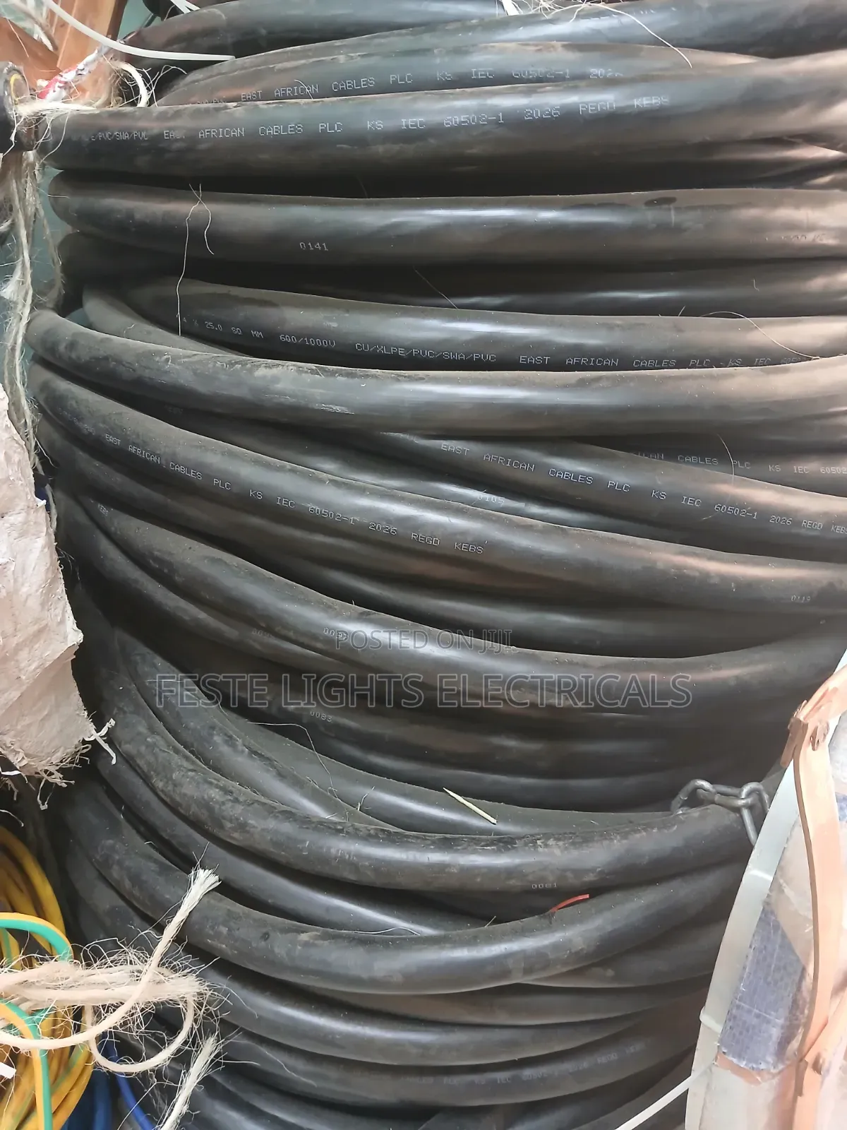 25mm 4 Core Armored Cable