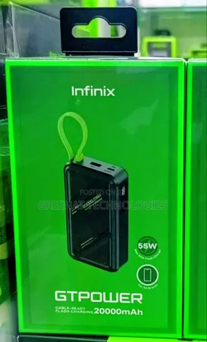 Infinix GTPOWER 20000mAh PowerBank 55W Max Flash Flash Charging
