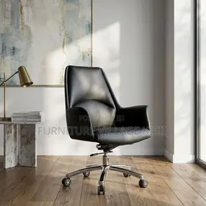 Mid-Back Executive Burtefly Office Leather Chair