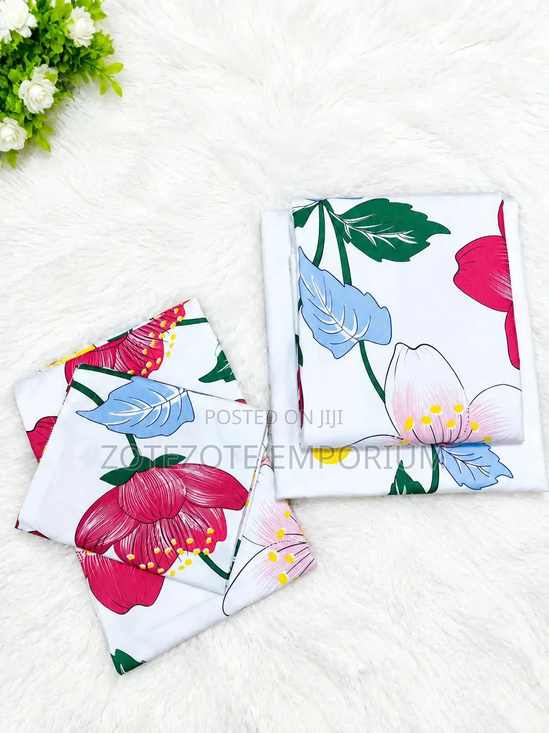 Patterned Bed Sheets Set