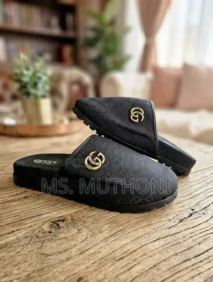 Unisex Designer Clogs/Mules (Brown/Black) Size 40-46