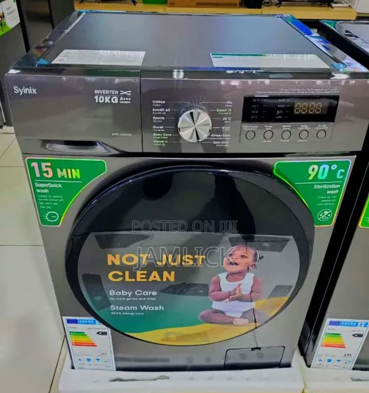 Synix Front Load Washing Machine – 10KG & 12KG - Jm