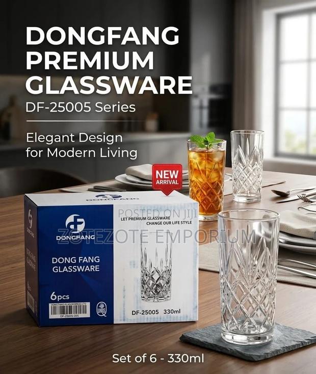 Drinking Crystal Glass Set - main view