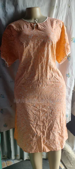Orange and Light Blue Night Dresses