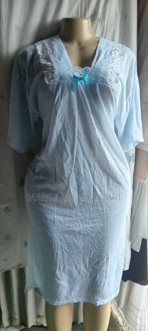 Orange and Light Blue Night Dresses