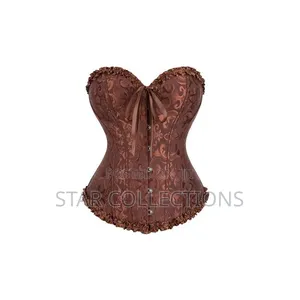 High Quality Brown Corset Top