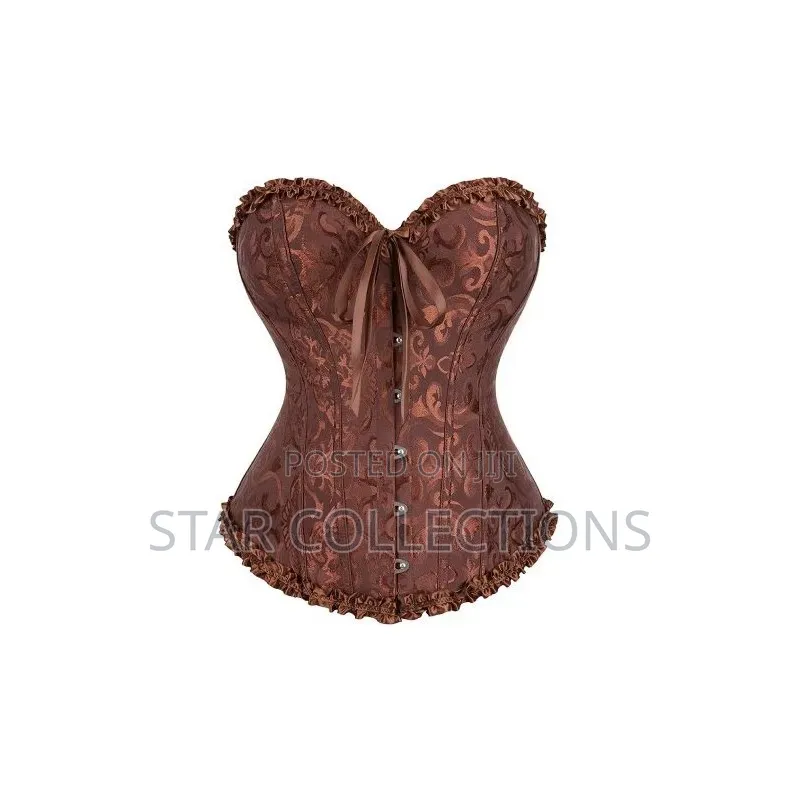 High Quality Brown Corset Top