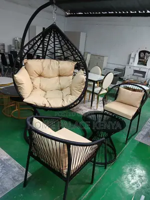 Outdoor Set; Modern Outdoor Rattan Furniture Set for Elegant Garden