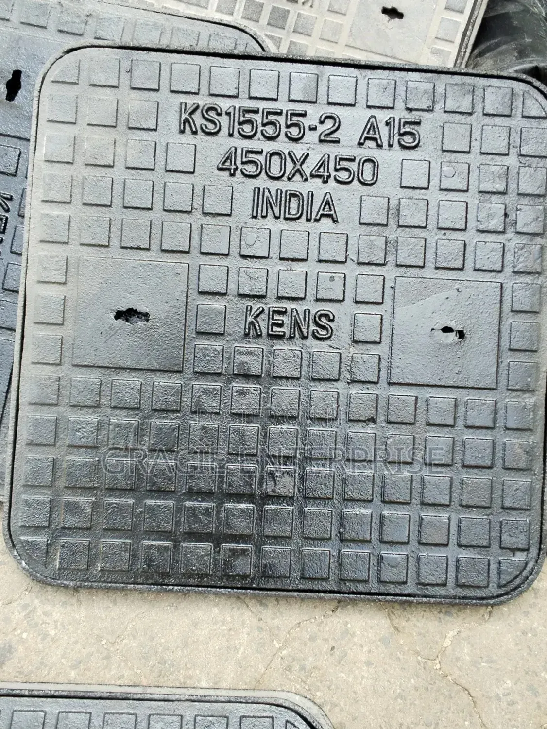 Cast Iron Manhole Cover 450 by 450