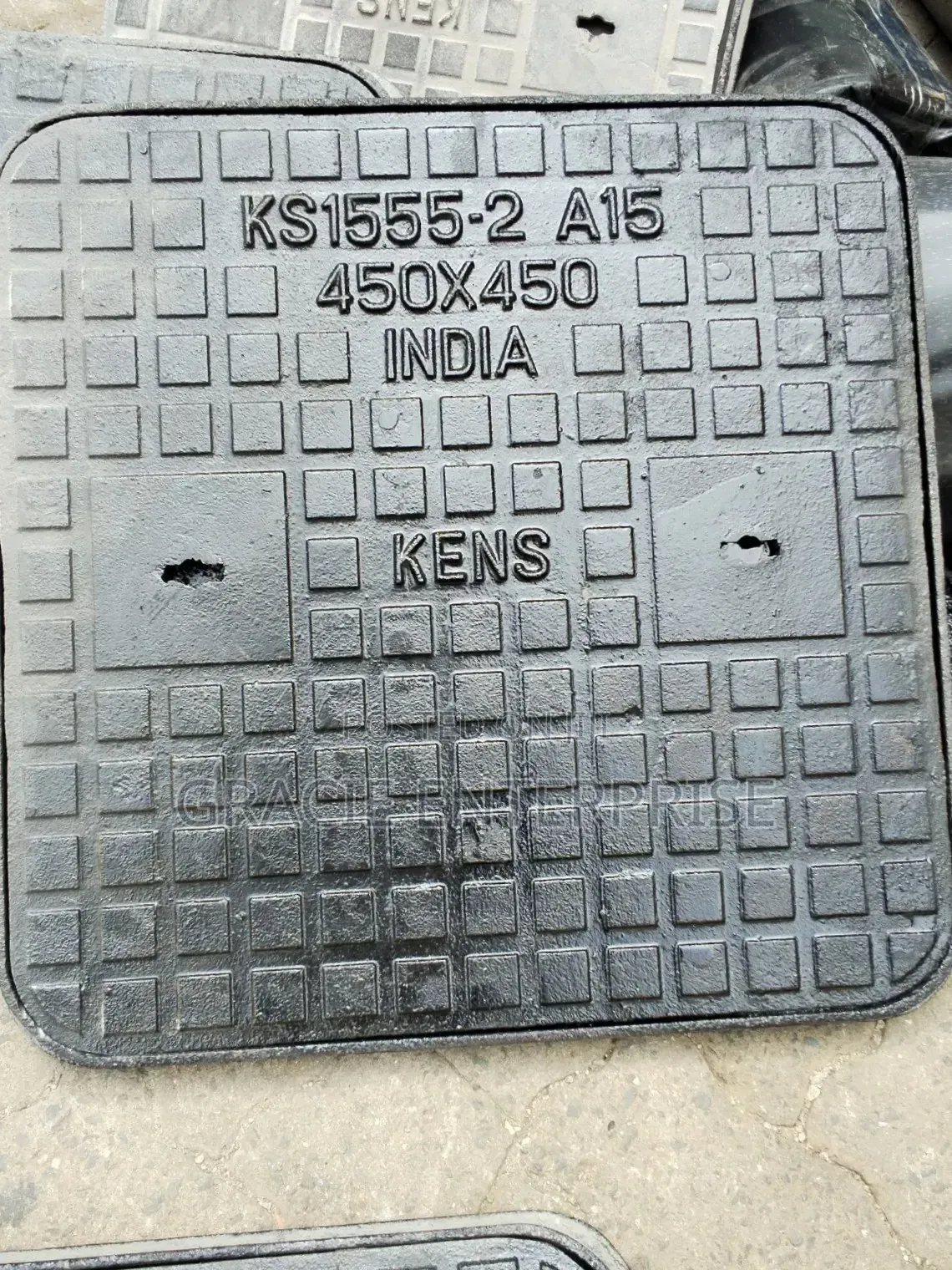 Cast Iron Manhole Cover 450 by 450