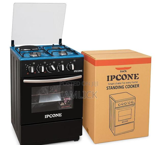 Ipcone 3+1 Standing Cooker With Electric Oven – Jm - main view