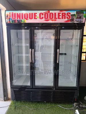 Threedoor Display Fridge