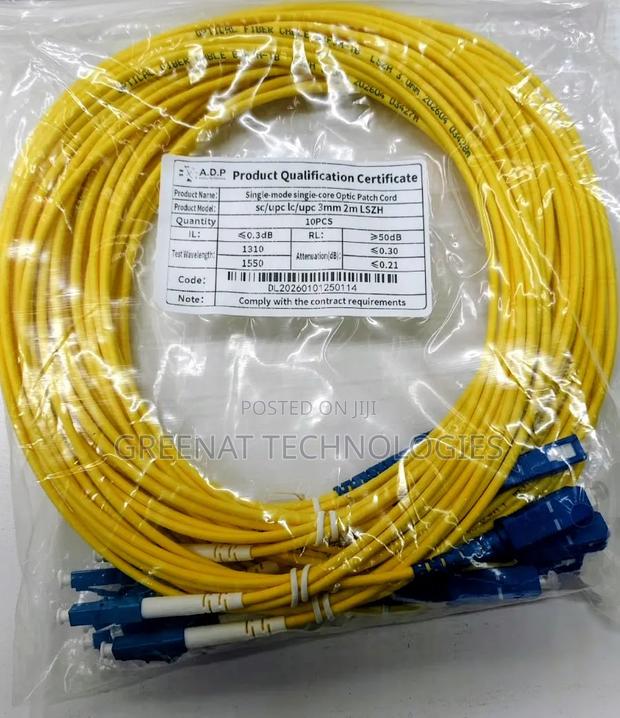 Original SC to LC Single-Mode Single-Core Optic Patch Cord 3mm 2m - main view