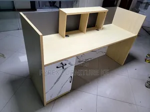 Modern Reception Desk With Drawers