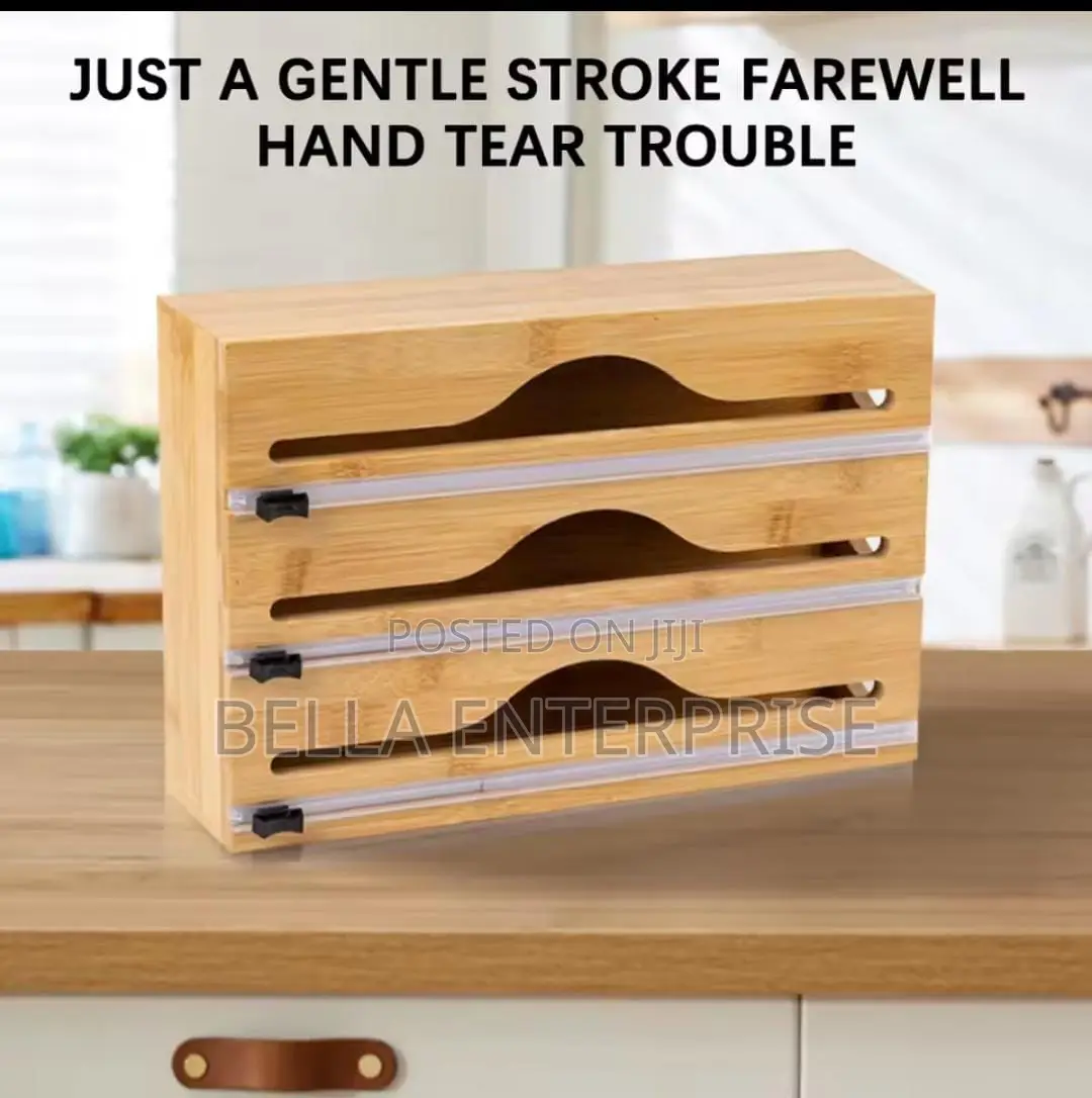 Wall Mounted Tripple Foil and Wrap Dispenser availableMaterial: Bamboo