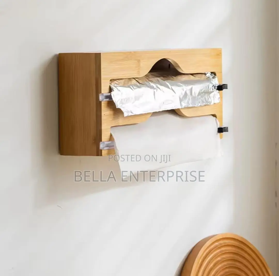 Wall Mounted Tripple Foil and Wrap Dispenser availableMaterial: Bamboo