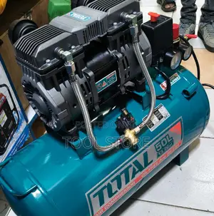 TOTAL 50L Oil-Free Air Compressor/High-Capacity Silent Air Compressor
