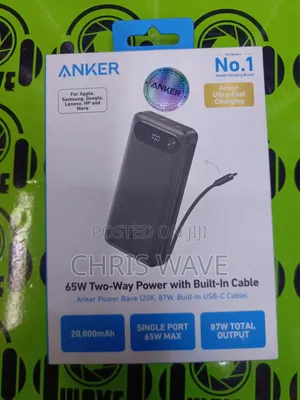 Original Anker 20000 Mah Powerbank