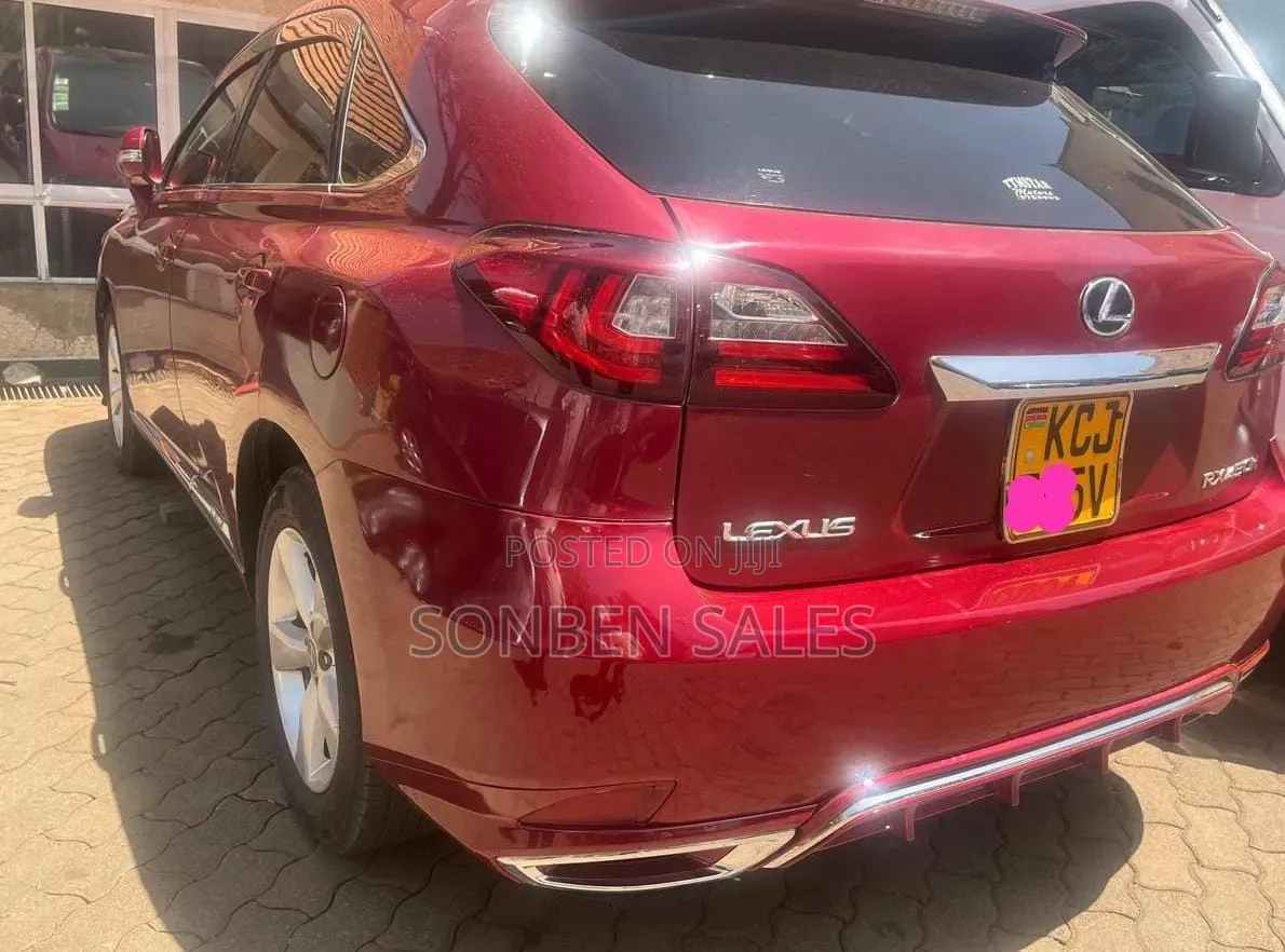 Lexus RX 450h 2010 Red