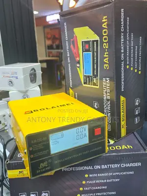 Bolaimei Intelligent Lead Acid Battery Charger With LCD Display