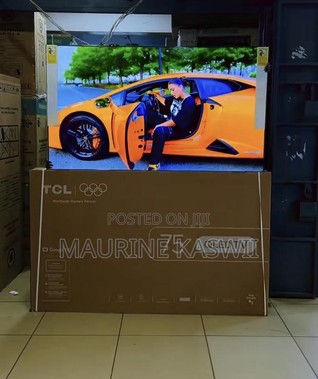 TCL Qled 75” T6d Smart Google Frameless - main view