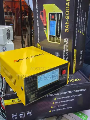 Bolaimei 200Ah Fast Battery Charger for Cars and Trucks