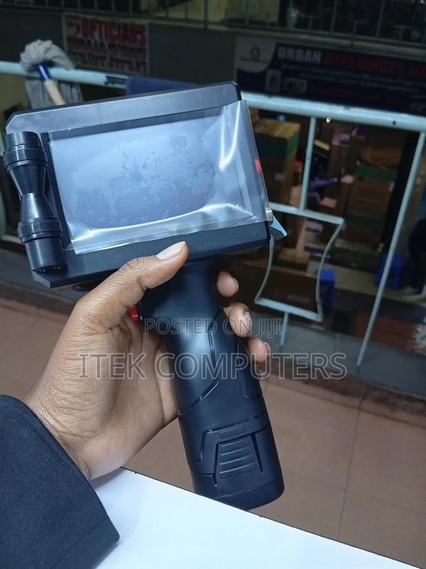 Versatile 12.7mm Handheld Inkjet Printer for Batch Date Coding - main view