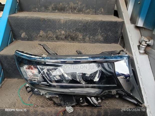 Prado J165 Headlight Letter J - main view
