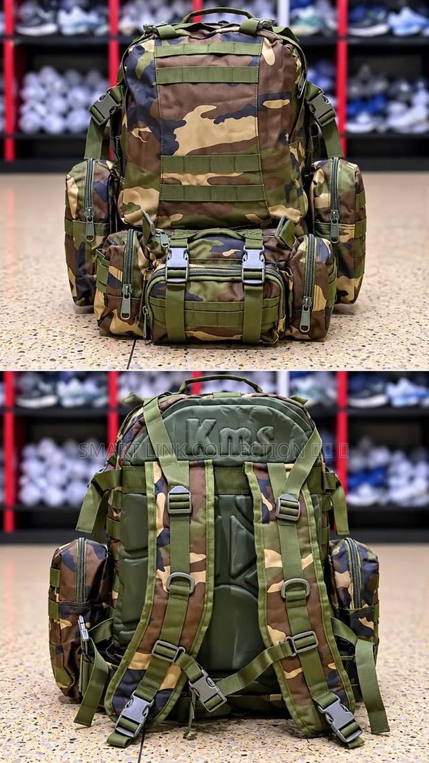 Tactical Camouflage Backpack - main view