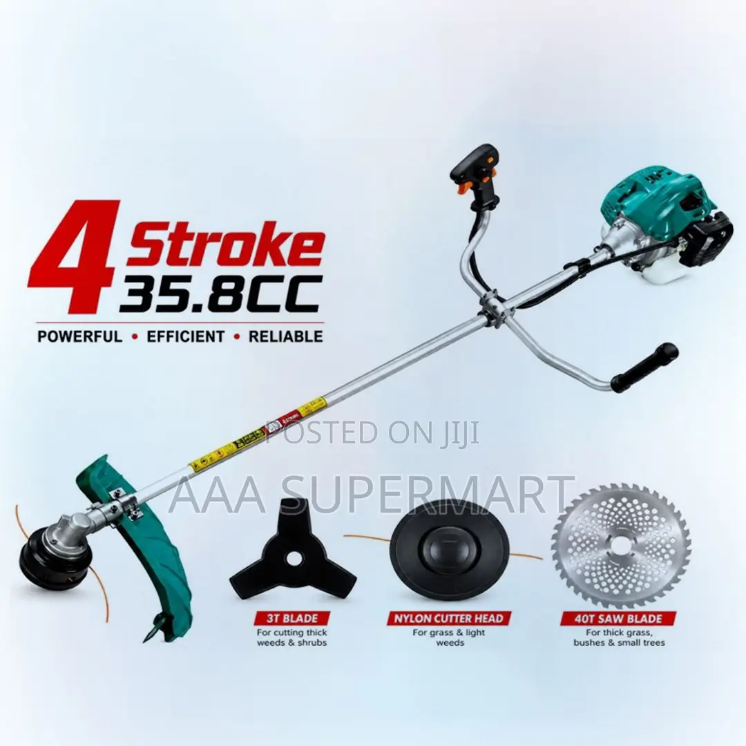 AX-BC358F Gasoline Brush Cutter 4 Stroke Power Action