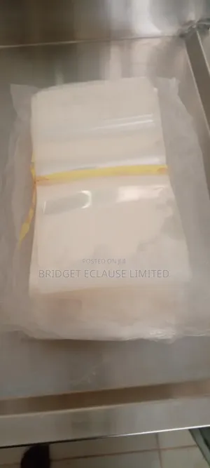 Reusable Clear Food-Grade Ziplock Stand-Up Pouches