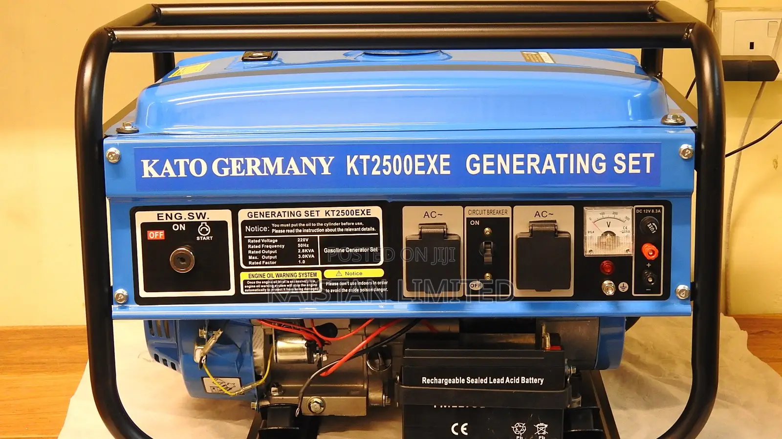 3.8 Kva Kato Germany Petrol Generator Key Start