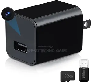 Spy Camera Phone Charger HD 1080P Dome Camera Mini Charger