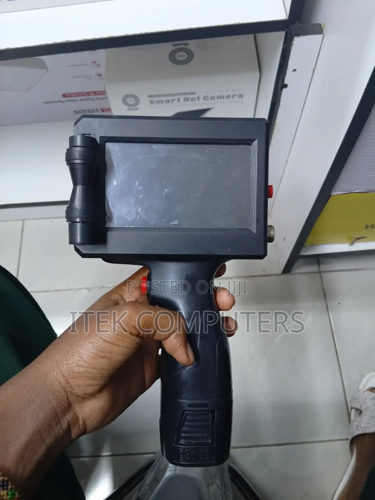 Handheld 12.7mm Inkjet Printer for Printing on Cardboard Boxes