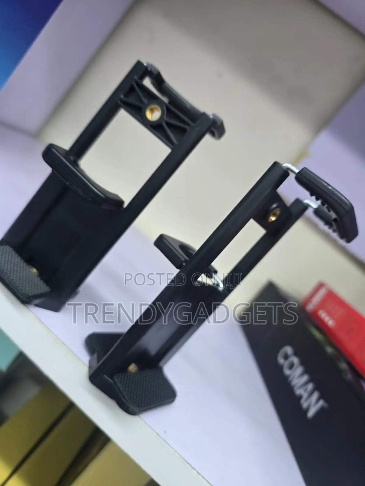 Adjustable Phone Holder Mount for Selfie Stick and Tripod