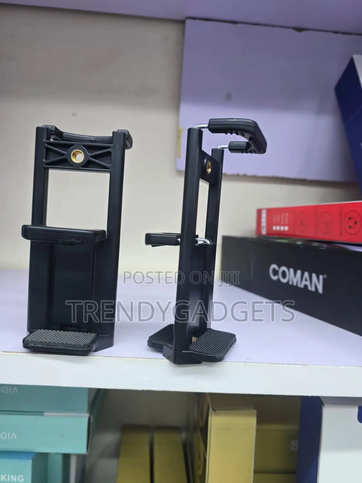 Adjustable Phone Holder Mount for Selfie Stick and Tripod