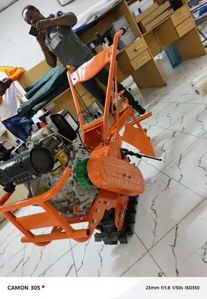 Power Tiller Machine With Plough Attachment – Farm Equipment