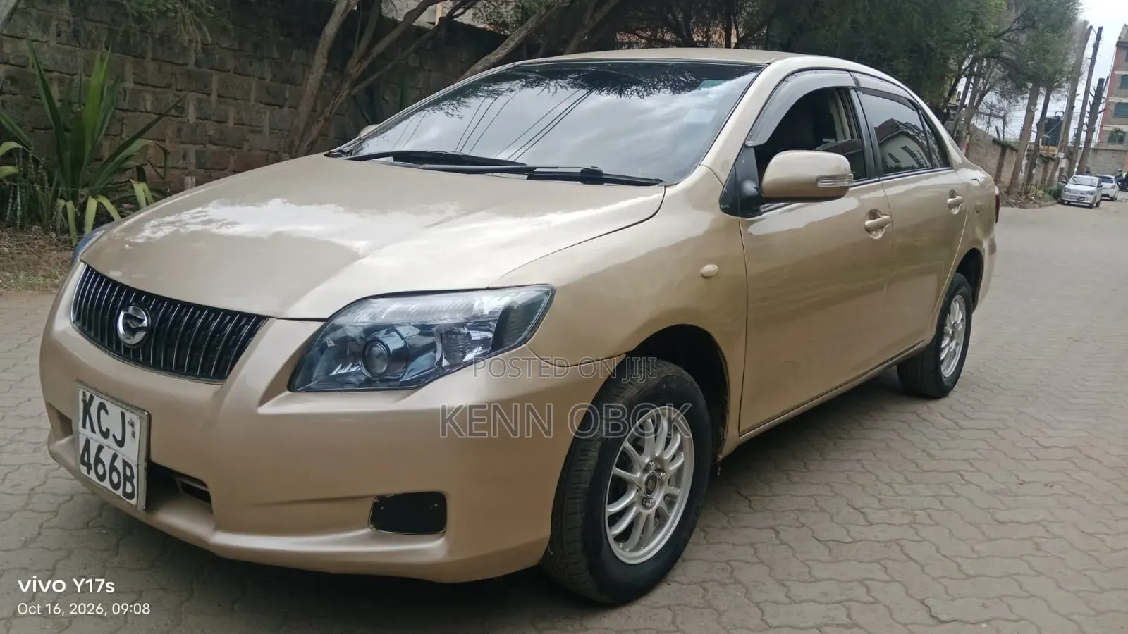 Toyota Axio 1.5 X HID 2WD 2009 Gold