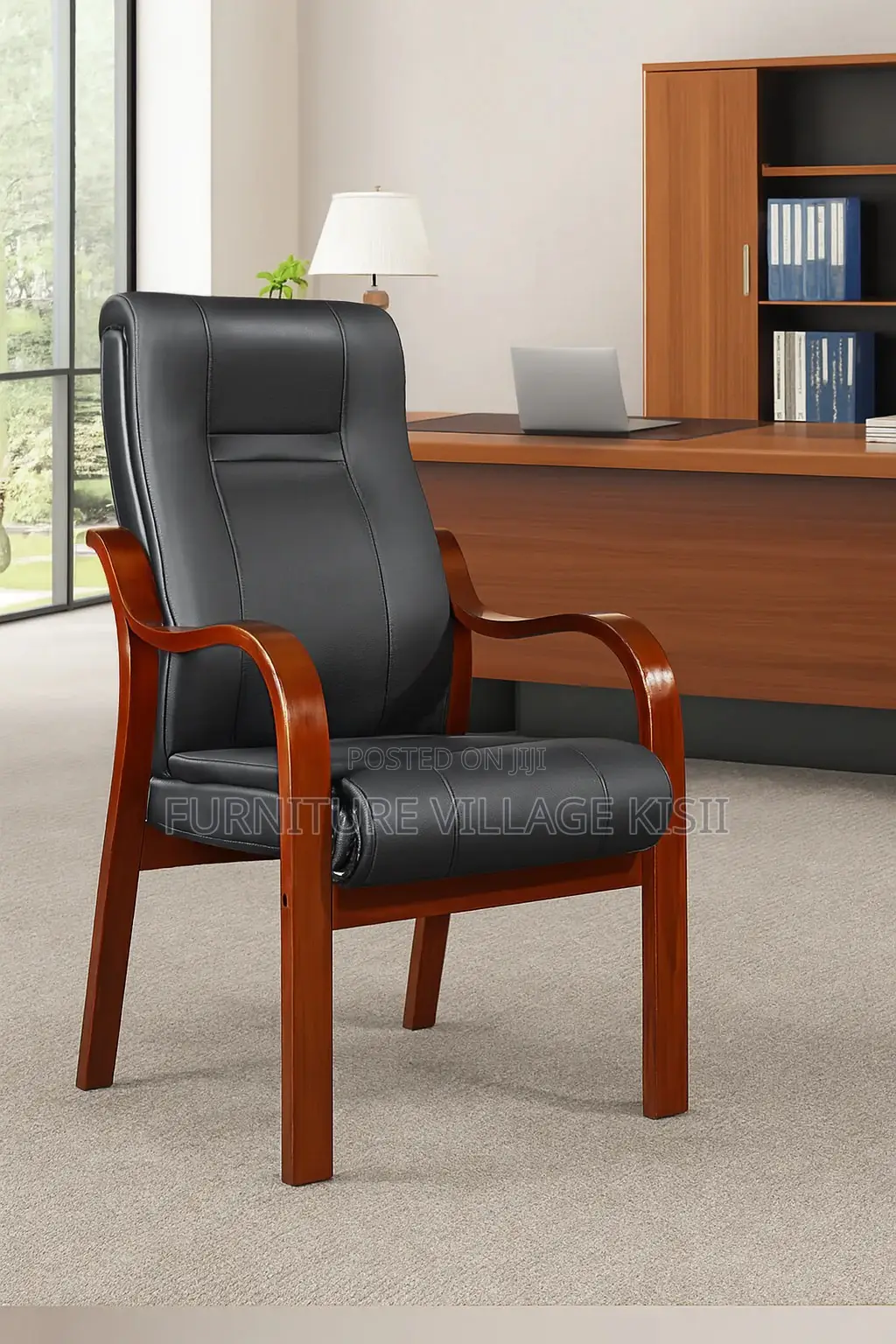 Executive Office Leather Guest Chair