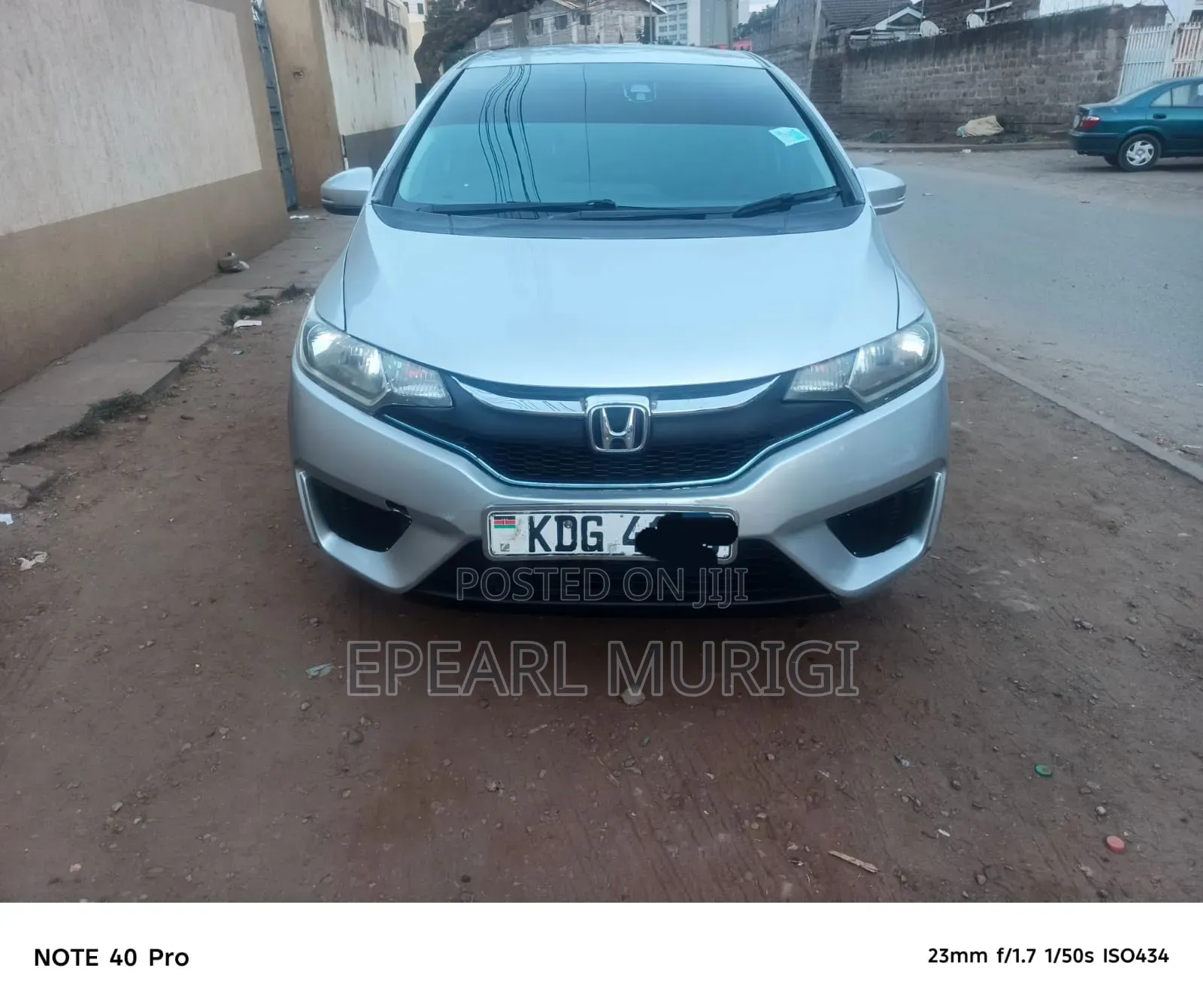 Honda Fit 2015 Silver