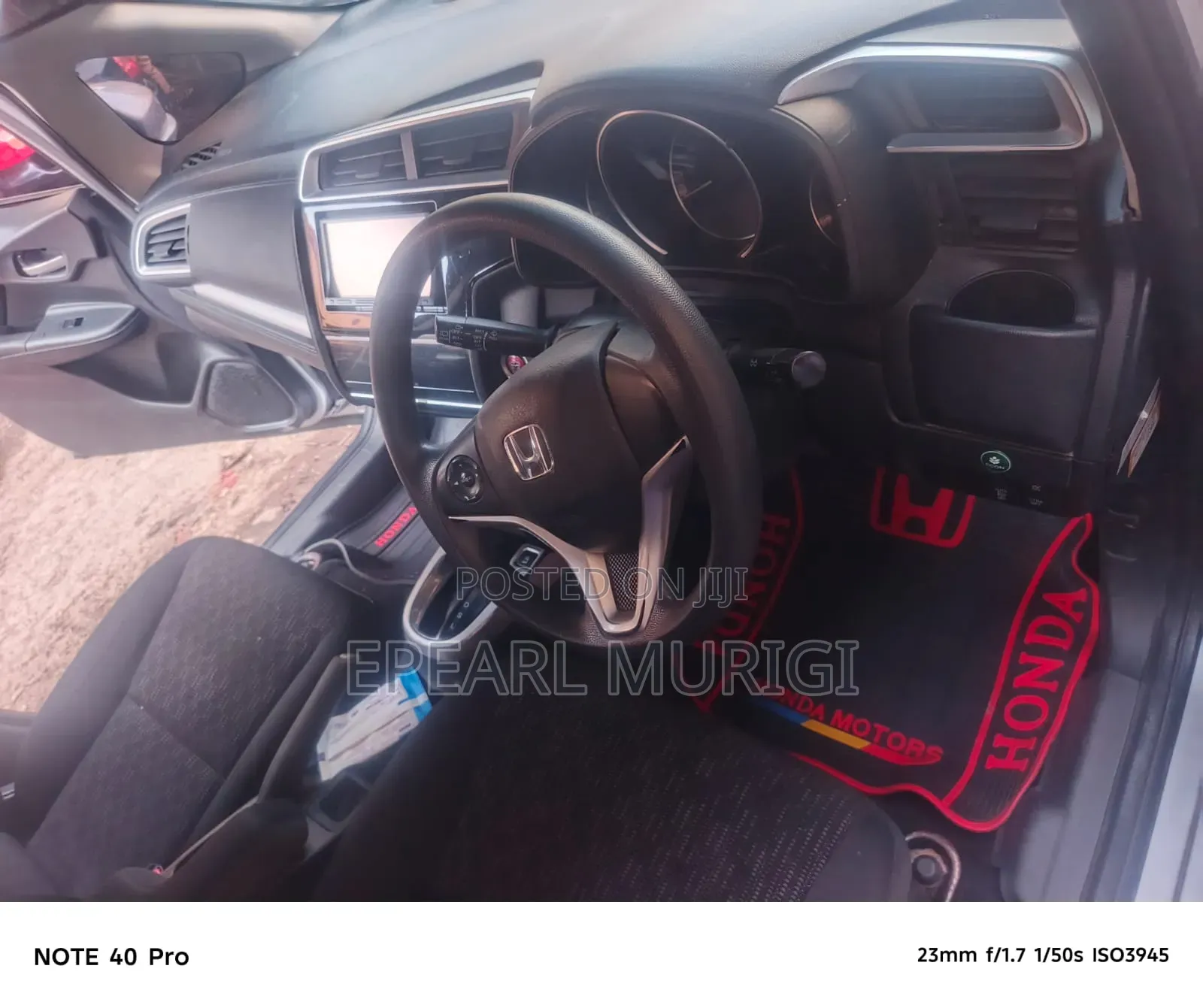 Honda Fit 2015 Silver