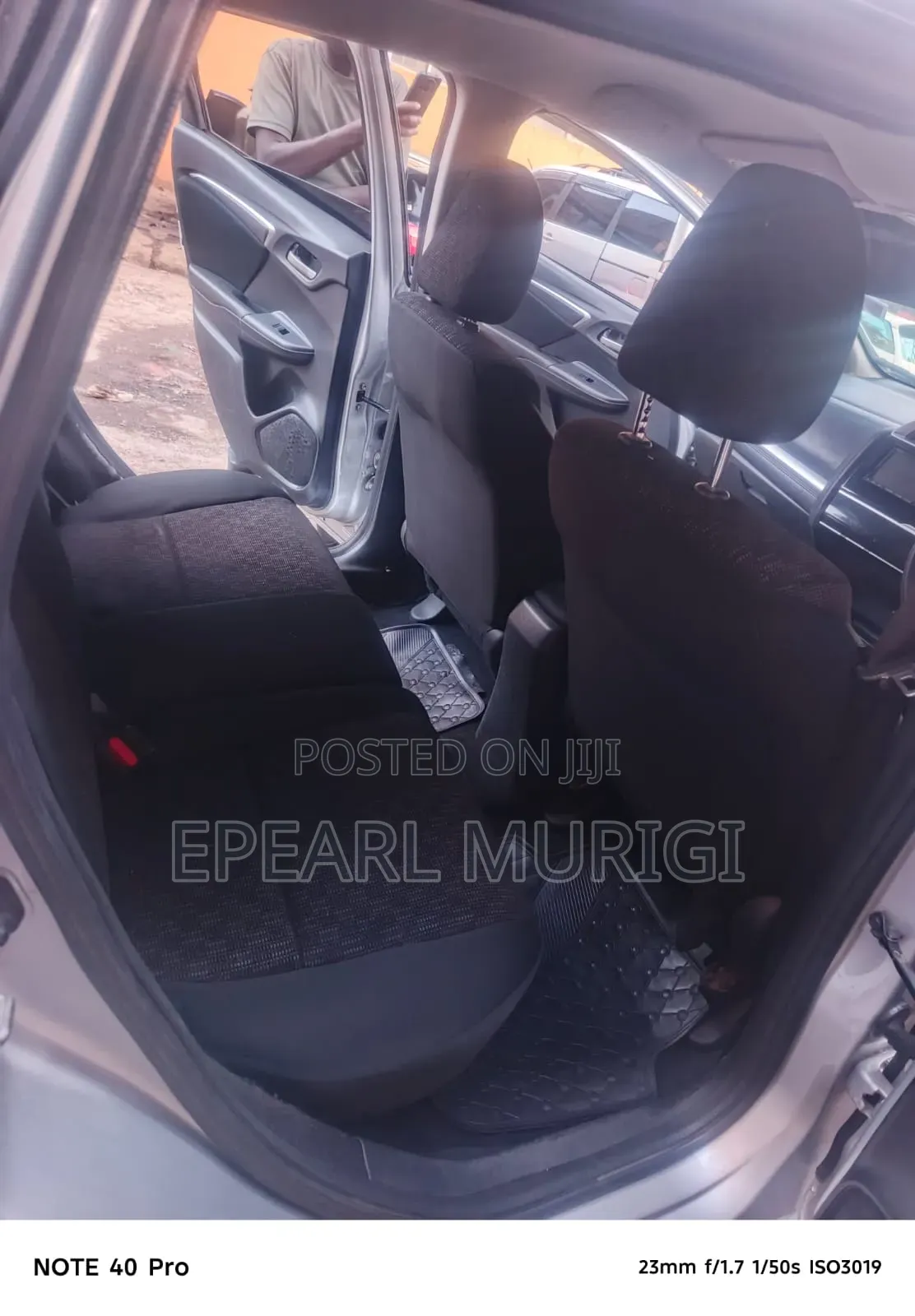 Honda Fit 2015 Silver