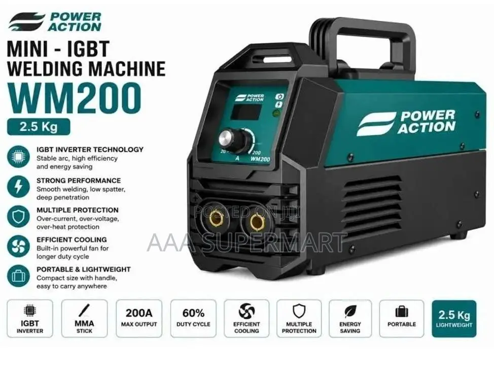 AX-WM200MMA Welding Machine Power Action