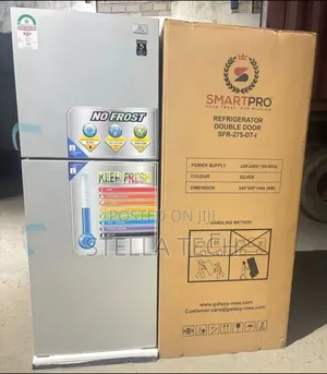 No Frost 225 Litres Smart Pro SFR-275-DT-I Double Door Refrigerator,